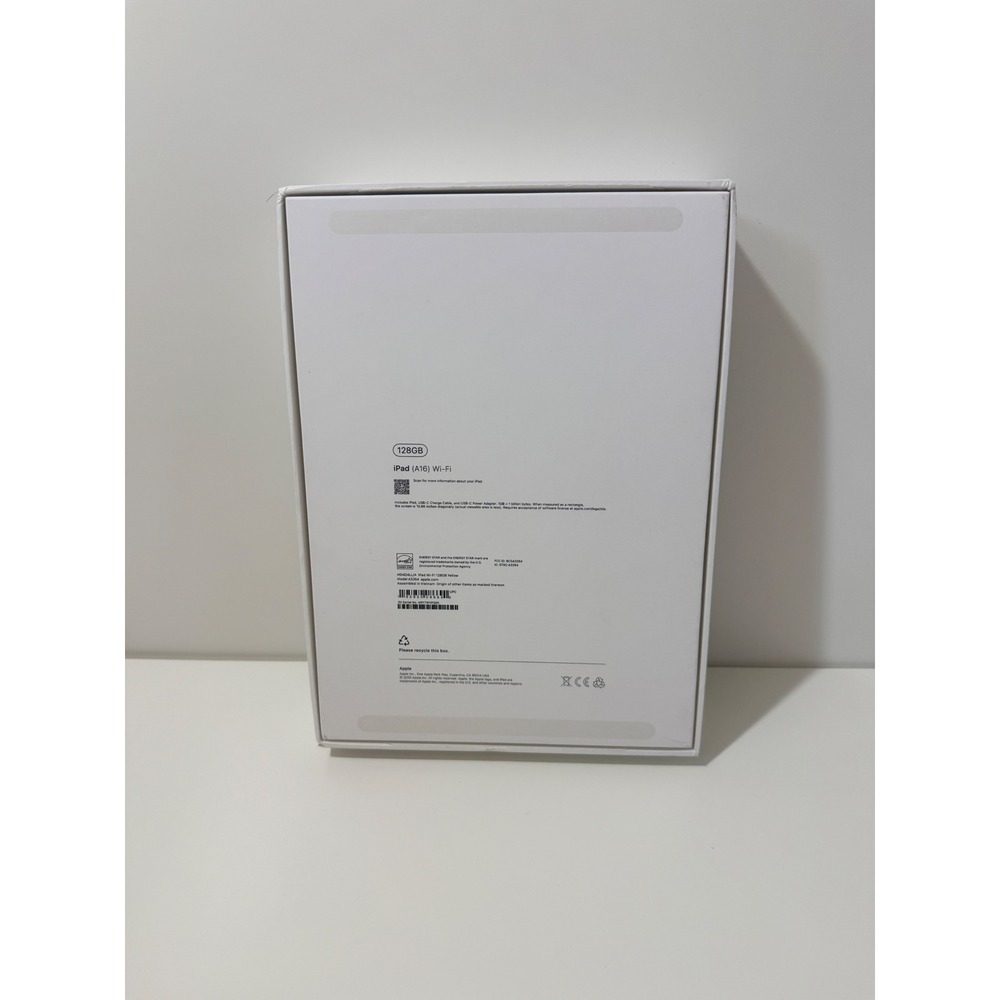 Original Empty Box for 2025 Apple iPad 11th Gen A16 Wi-Fi 128GB-Yellow, Box Only - Picture 2 of 3
